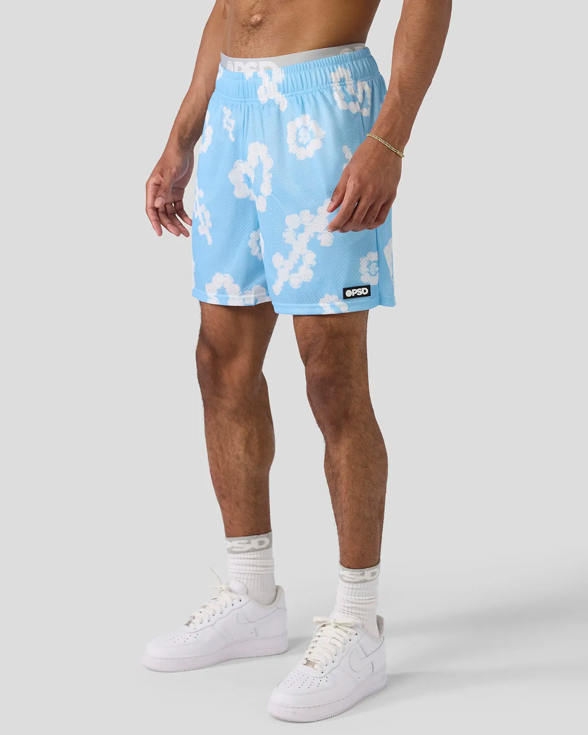 Cloud Drops Blue Active Short