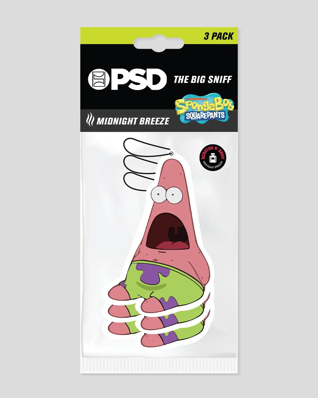 3 Pack - Patrick Shock