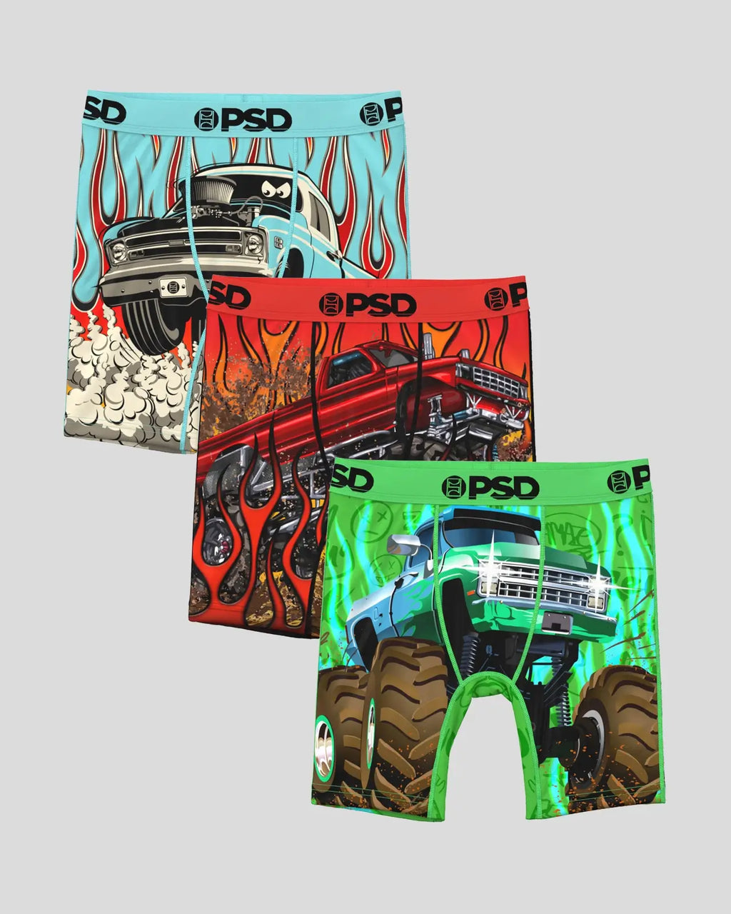 3 Pack - Big Wheels